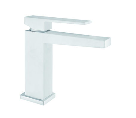 100CR8515 Смеситель для раковины 100BB8515, белый Fiore Kube