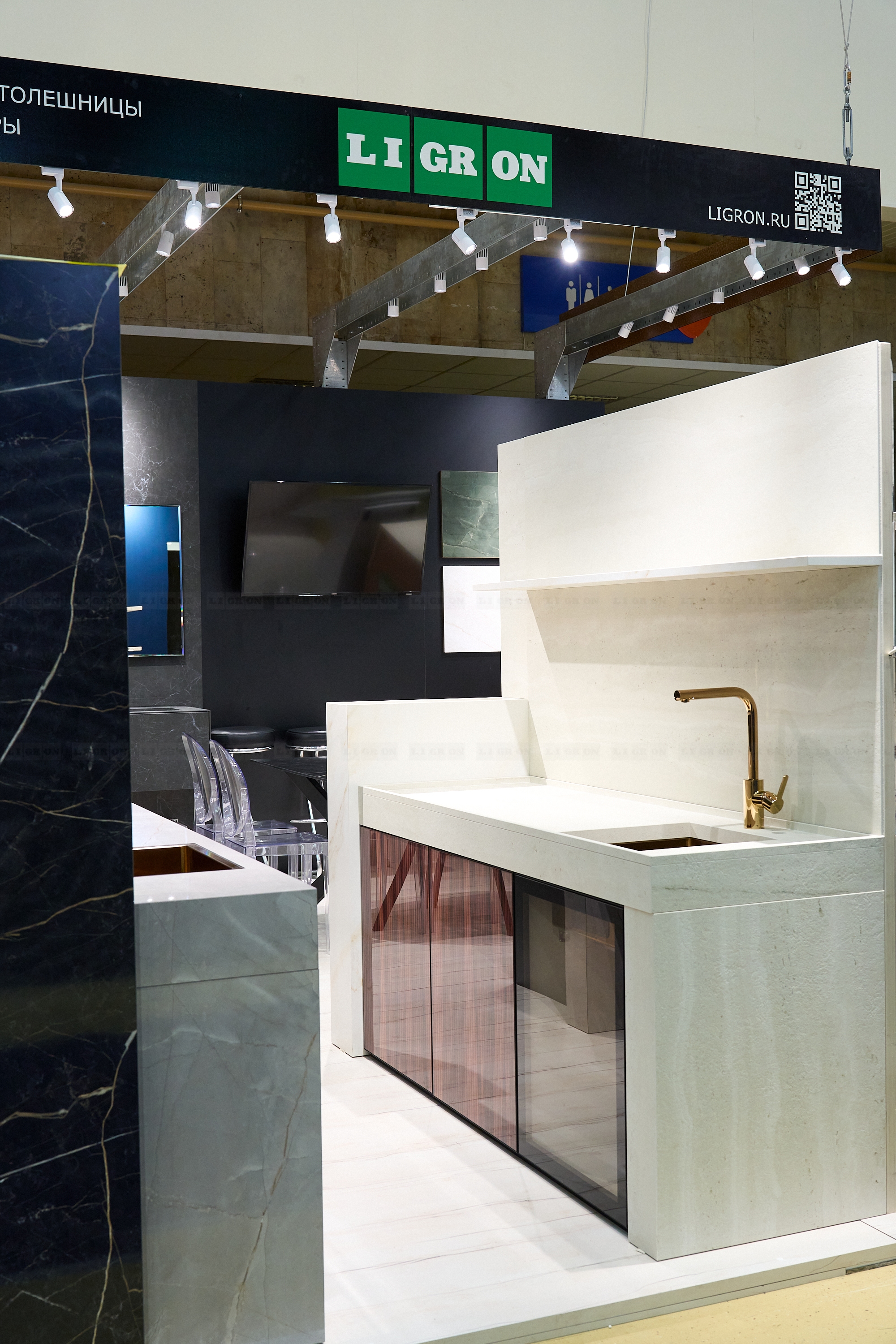 Столешницы для кухни - Травертино венето LIGRON LIST329 2581 - Вид №6