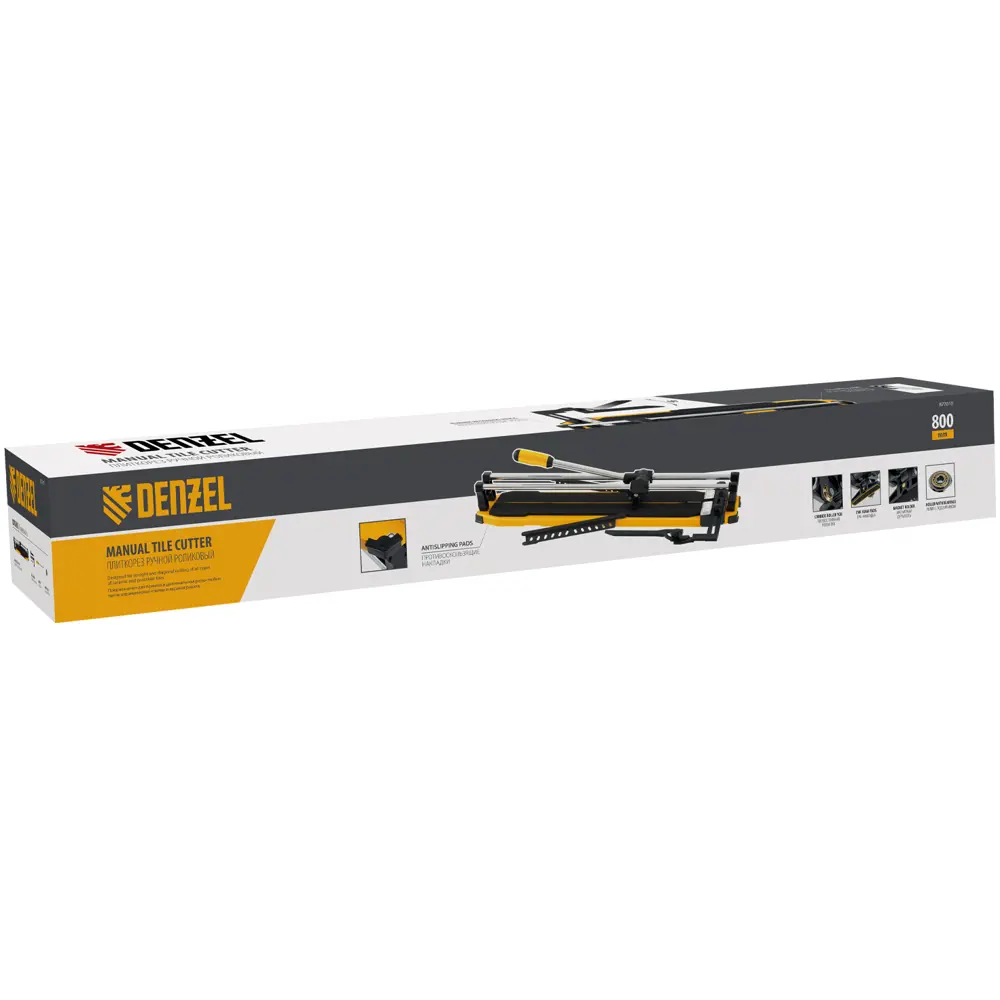 Плиткорез ручной Denzel 877010 800 мм толщина реза 14 мм STLM-2024885 - Вид №4