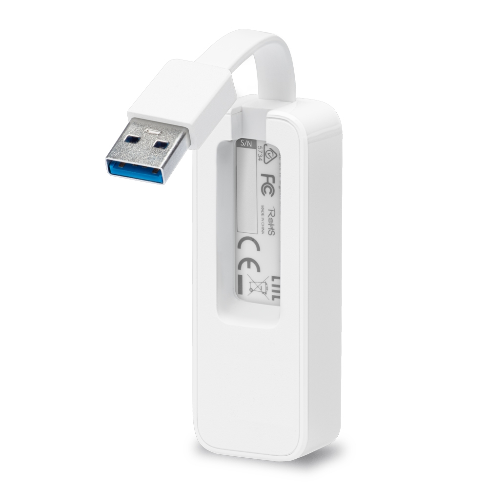 UE300 Usb 3.0 to gigabit ethernet adapter, 1 port usb 3.0 connector and 1 port ethernet port TP-Link Santreyd  - Вид №2