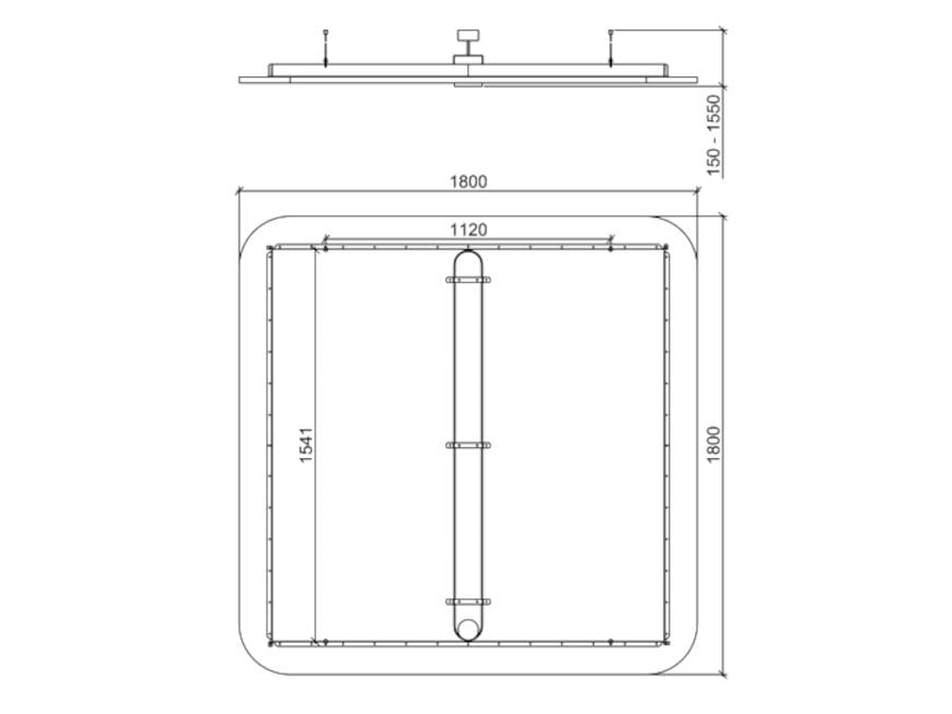 Рециркулированная пластиковая подвесная акустическая панель IMPACT ACOUSTIC® ORA ARCH-00045685 - Вид №7