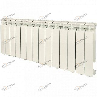 Радиатор STOUT Bravo алюминиевый, 14 секций, высота 350 мм SRA0110035014