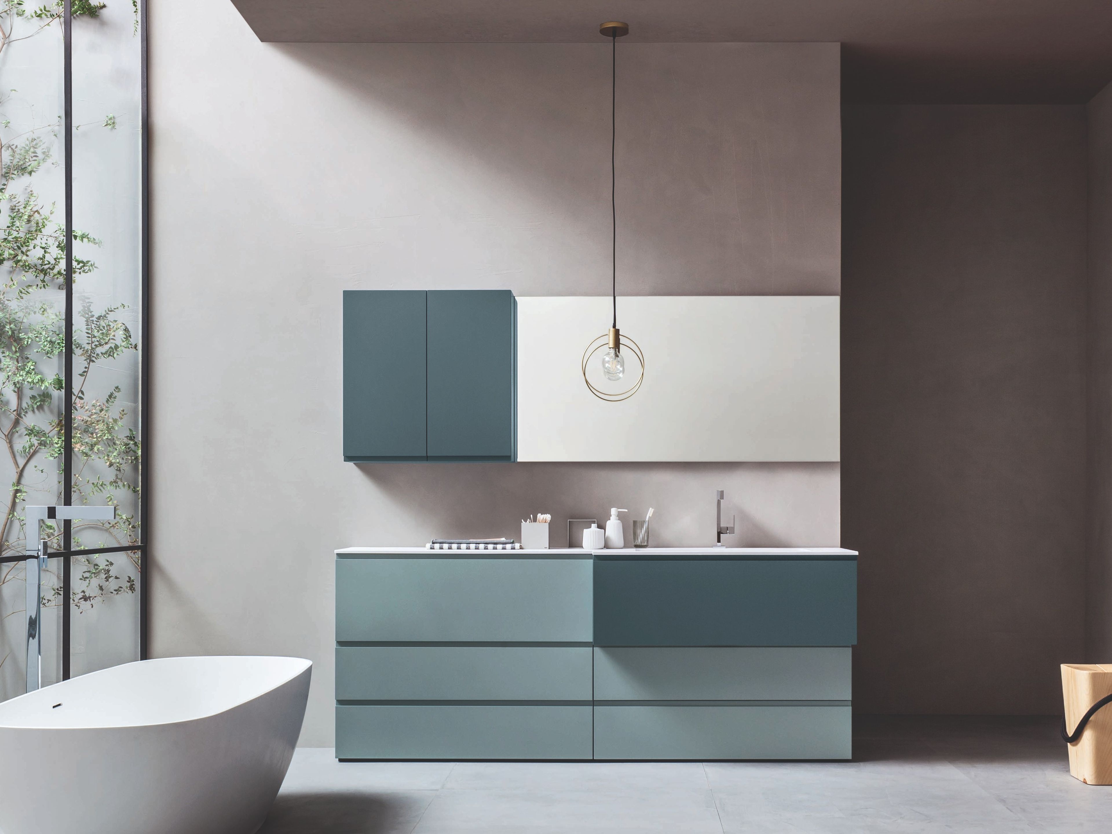 Напольный умывальник с настенным креплением ARBLU Hito ARCH-00067617