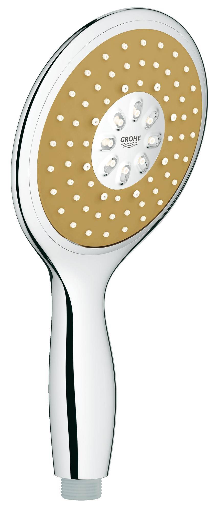 Ручной душ GROHE Power&Soul (4 режима), хром/фисташковый (27672PV0)