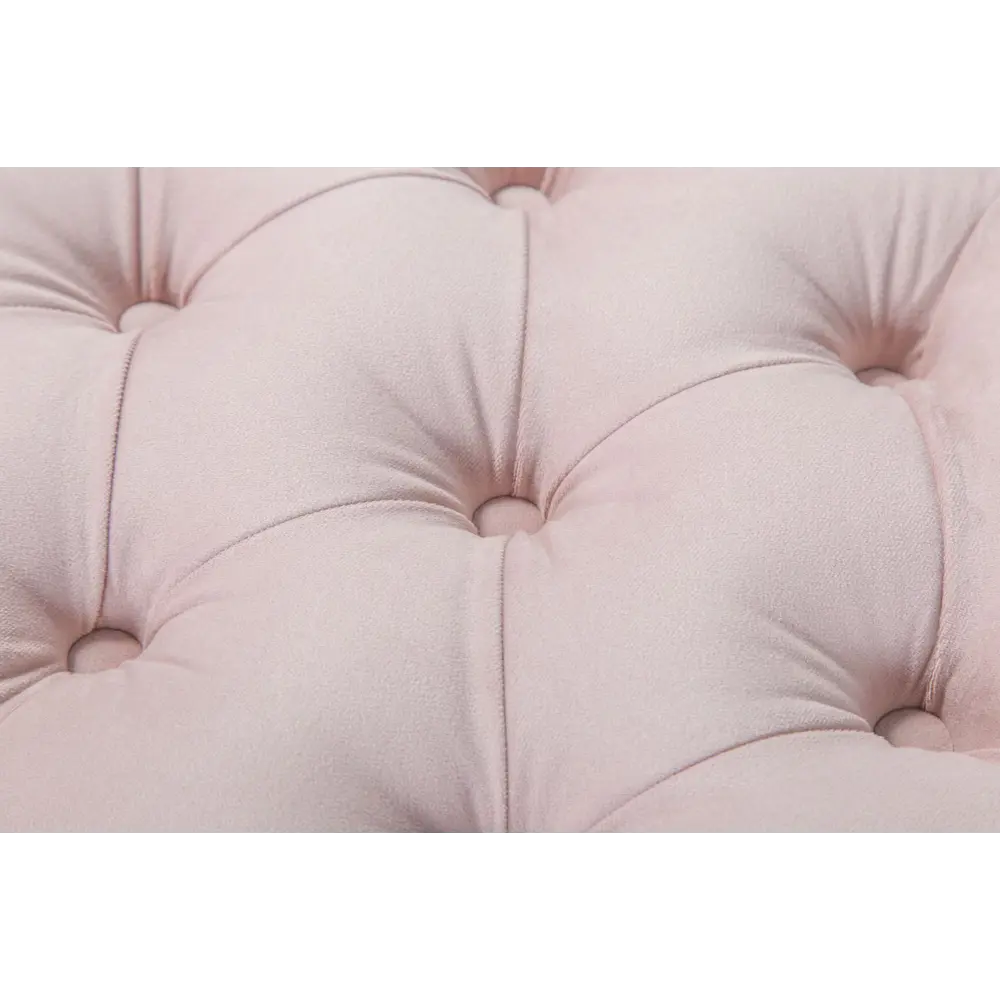 Пуф на ножках велюр Salotti Гамма Velutto 37 розовый 61x46 см STLM-2127641 - Вид №2