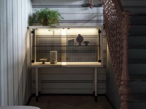 Miniforms Буфет стеклянный с распашными дверцами