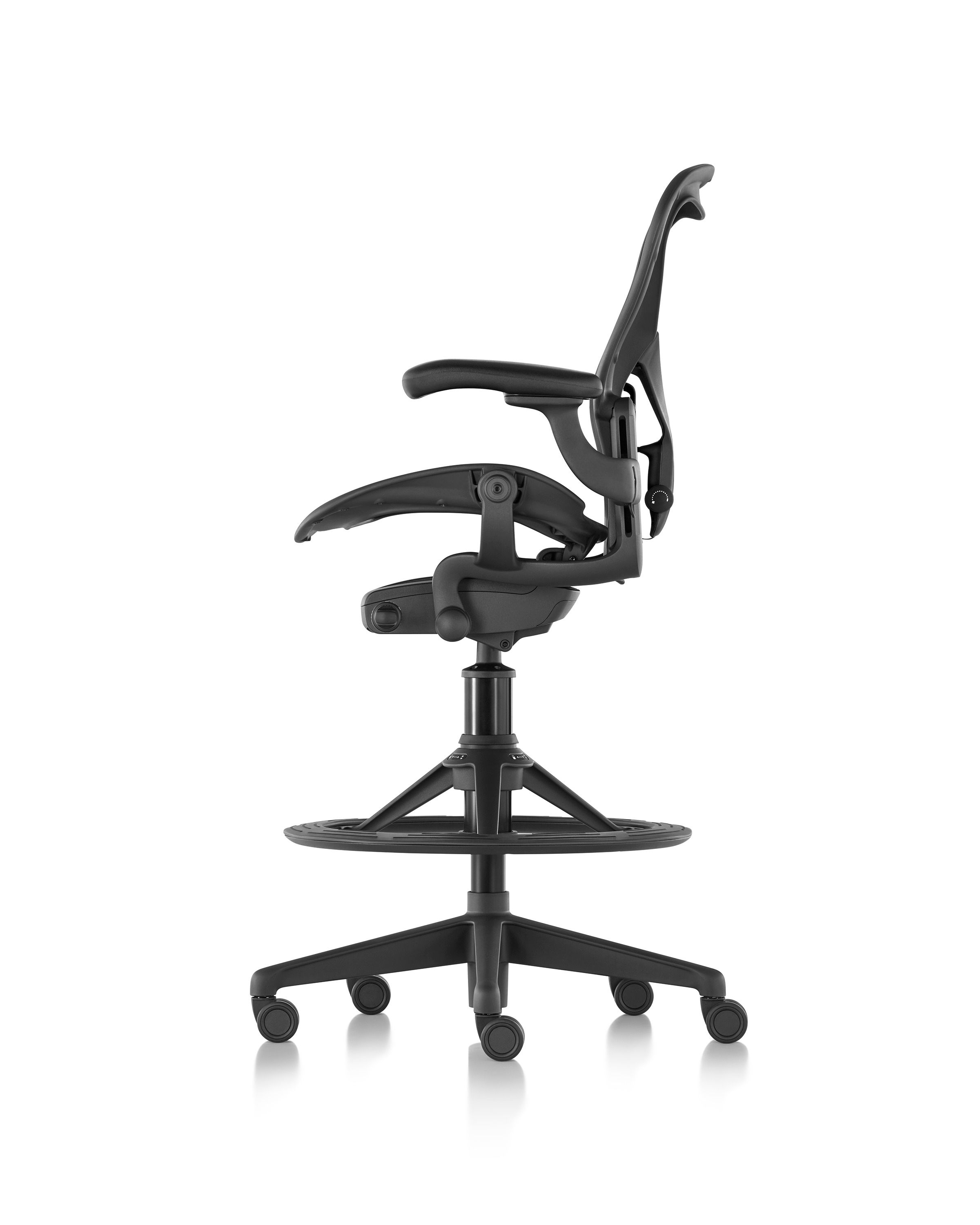 5 спиц поворотный офисный стул с подлокотниками Herman Miller Aeron ARCH-00029451 - Вид №3