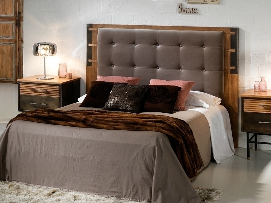 098761 Изголовье 150 серая ткань Schuller Dresde  - Вид №1