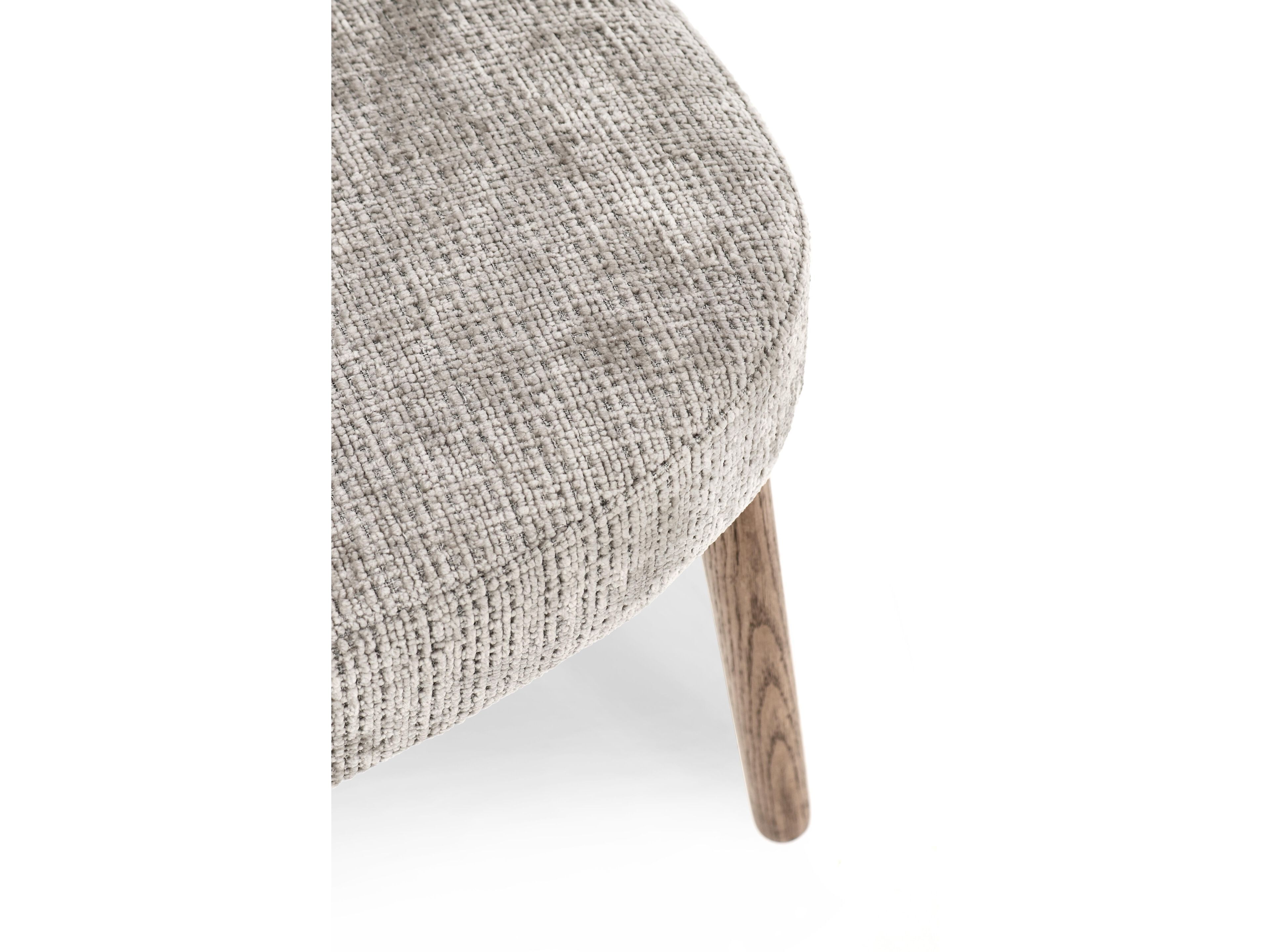 Мягкий тканевый стул с подлокотниками BIZZOTTO ILMA ARCH-00140851 - Вид №10