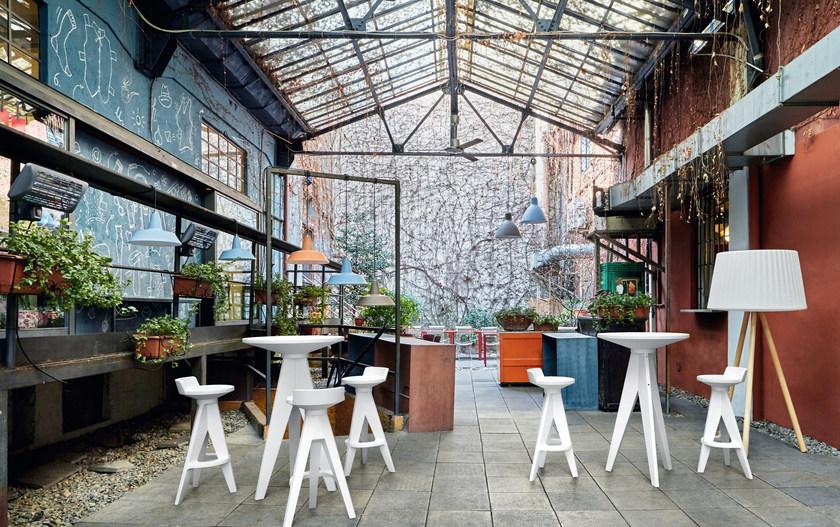 Myyour Круглый высокий стол из Poleasy® Oxford sun-id-1426865 - Вид №4