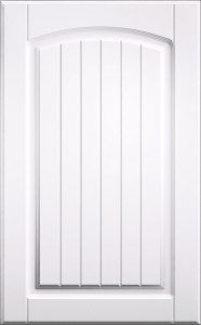 Фасады для кухни Кантри Фрезеровка «Арка сложная» Белая лилия №538