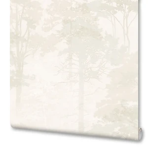 Обои флизелиновые Артекс Форест бежевые 1.06 м с рисунком дерева 89409516