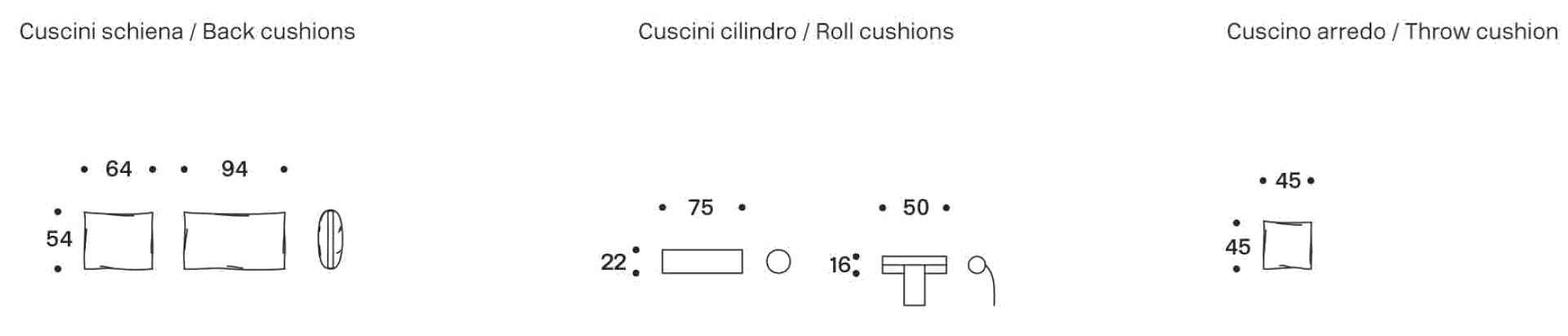 Ткань диван Saba Italia Pixel Light ARCH-00139790 - Вид №15