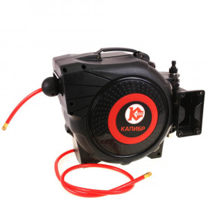 65289 Калибр Шланг для компрессора полиуретановый на автоматической катушке ШАКК-16,5