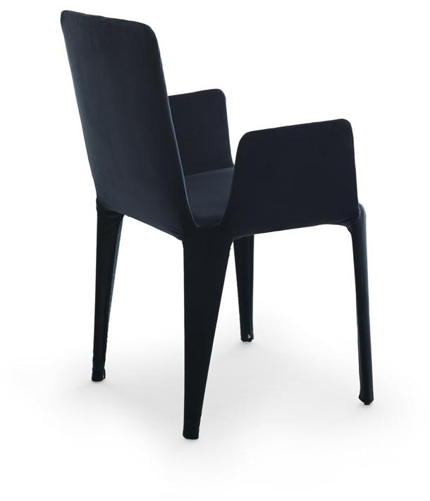 EPÒNIMO Мягкое бархатное кресло с подлокотниками Nova Nv002 - Вид №1