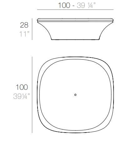 Журнальный столик Vondom ARCH-00097417 - Вид №8