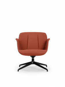 HV 7098 кресло с поворотным основанием из алюминия с 4 спицами True Design Hive