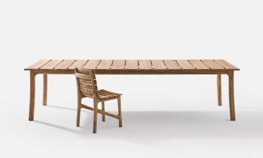 Прямоугольный садовый стол из тикового дерева RODA Teseo ARCH-00070254 - Вид №1