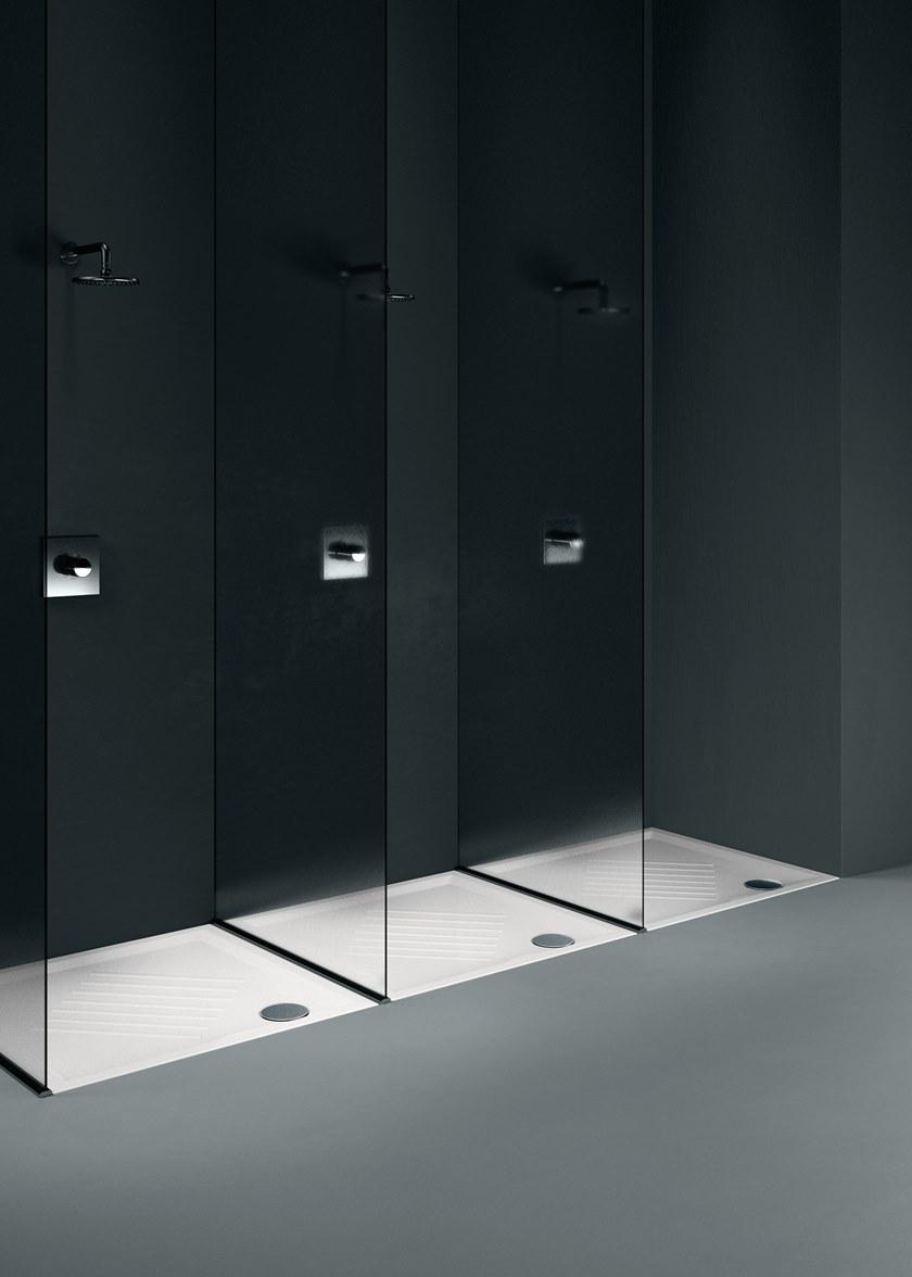 GSI ceramica Квадратный нескользящий керамический душевой поддон H6 339711 - Вид №2