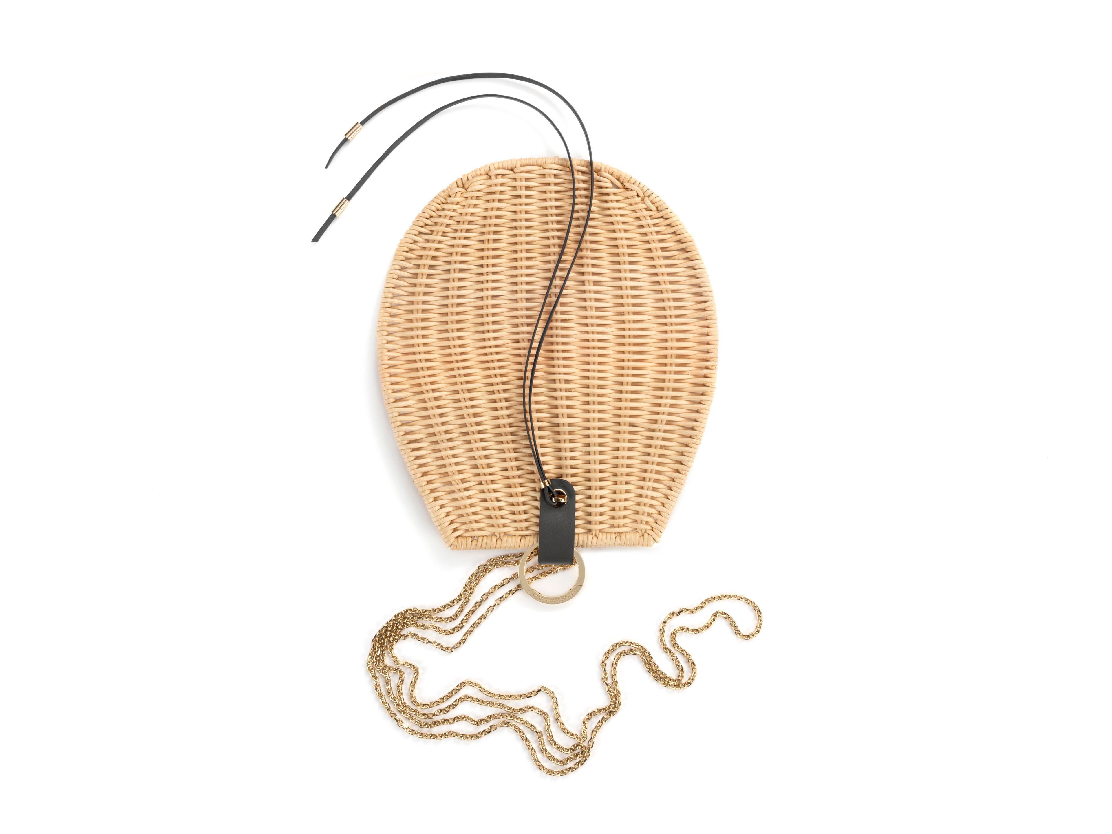 Веер из медуллина Bottega Intreccio GIGÌ ARCH-00150449