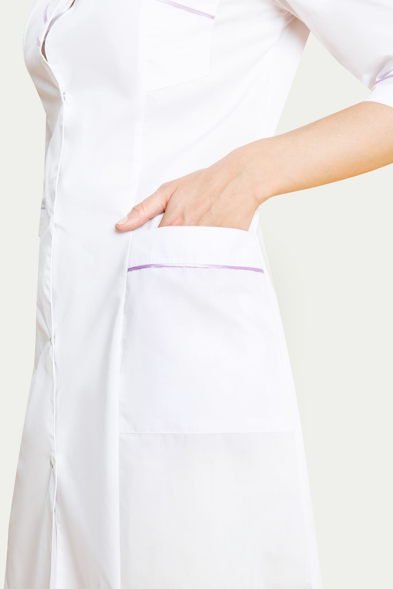 62910 Халат "Варя"  Медицинская одежда  размер 46/170-176 Спецодежда  - Вид №6