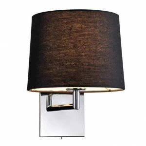 Бра настенное черное Newport 14101/A Black NEWPORT 14000 00-3928226 Черный