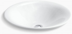 K-75748-HD1-0 Накладная раковина на столешницу  прямоугольная Kohler