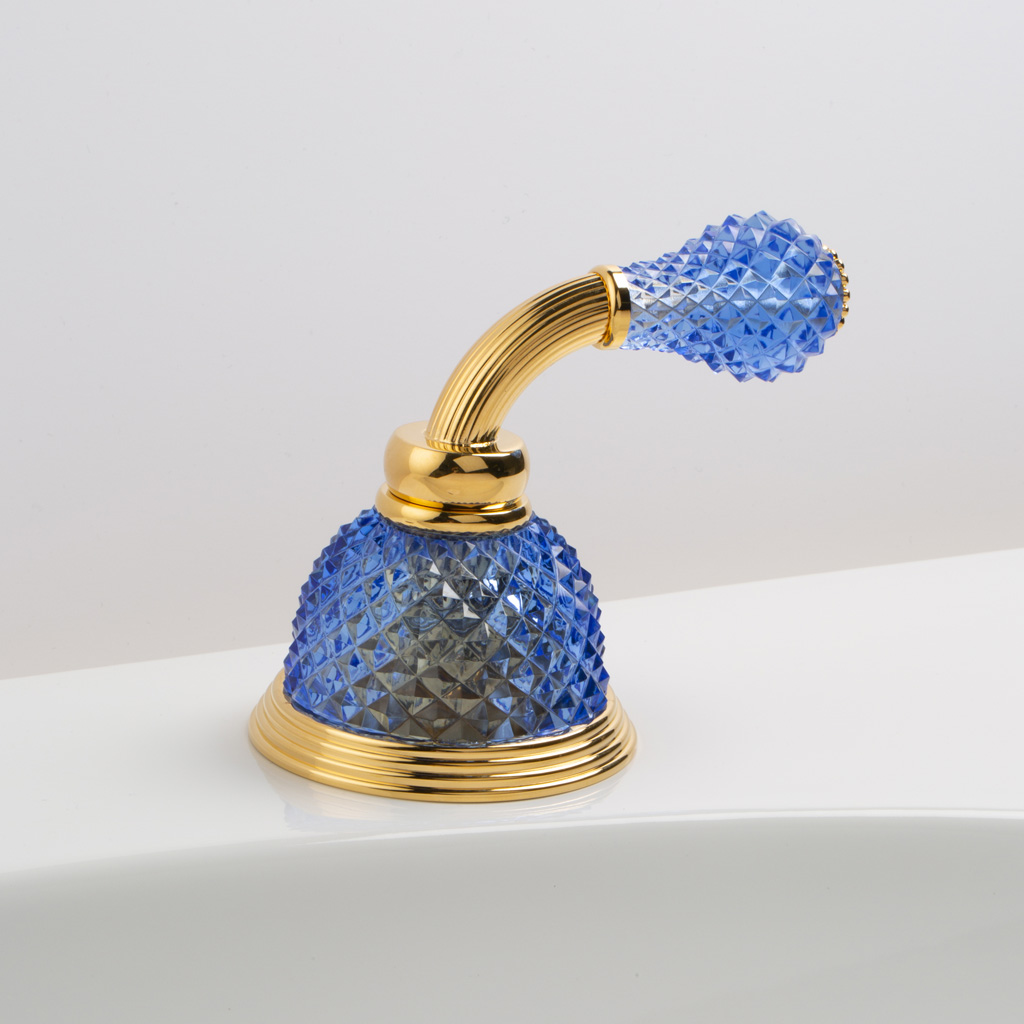 C56-333 C56-333 3-ходовой переключатель на ободе РУЧКА КУПОЛЬНАЯ DI Cristal & Bronze DÔME À MANETTES DIAMANT  - Вид №1