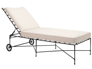 Лежак из нержавеющей стали с колесами