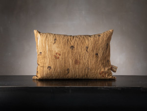 Прямоугольная подушка из вискозы и хлопка