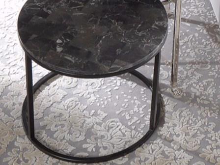 Gianfranco Ferré Home Круглый журнальный столик из стали sun-id-1411759 - Вид №1