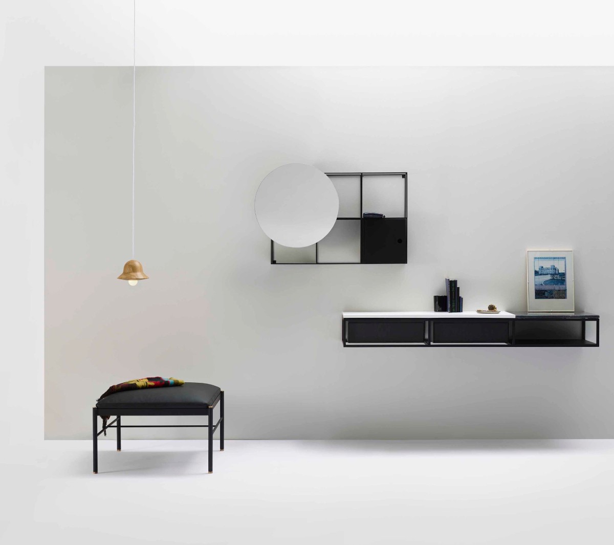 Ex.T Rest pouf Пуф из экокожи EXRESTPOUF/NE  - Вид №1