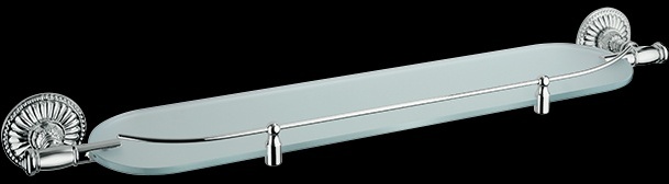 AA113 Полка из матового стекла с бортиком 60 cm. bagno&associati AIDA