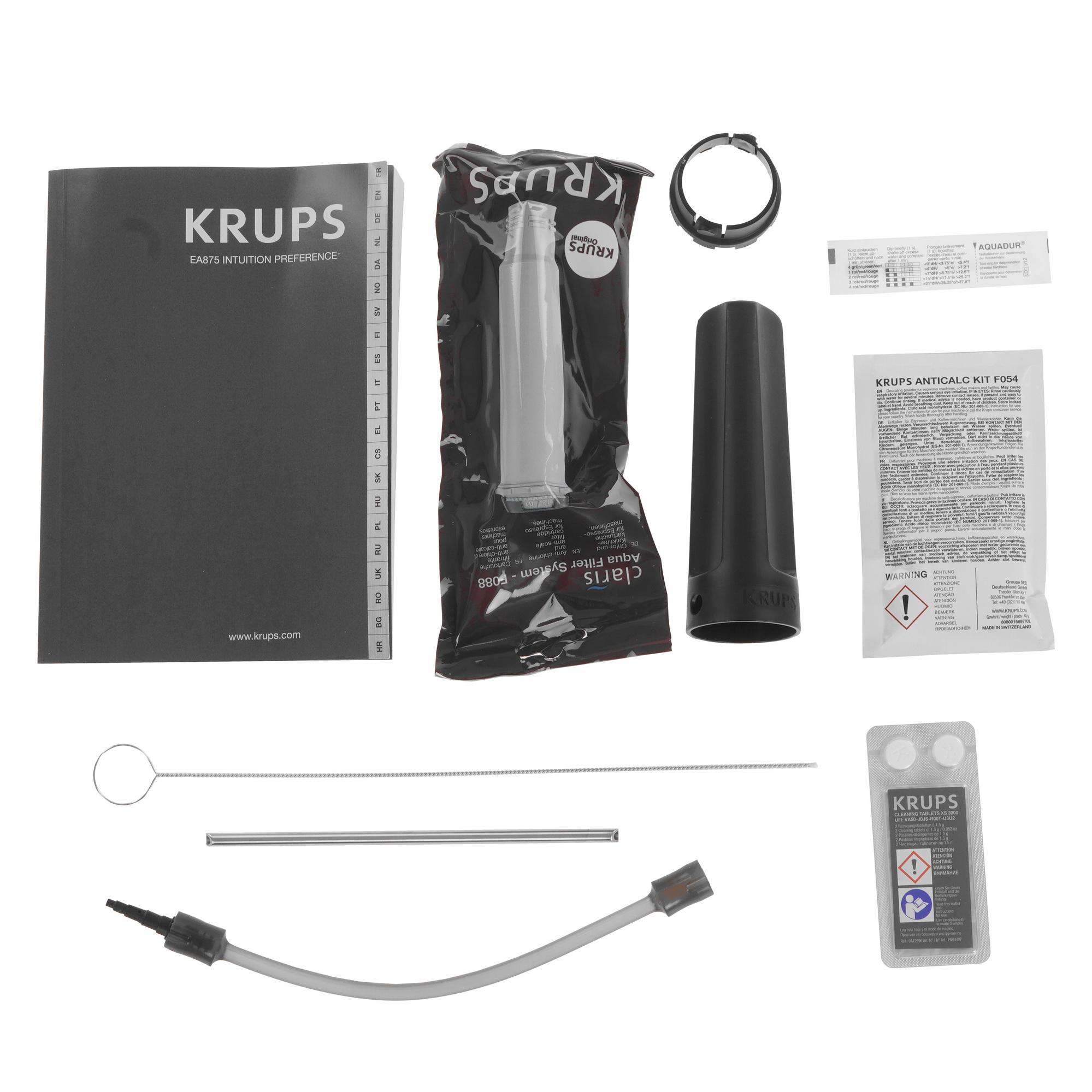 9171802 Кофемашина автоматическая Krups Intuition Preference EA875E10 серебристый STDN-0150143 - Вид №8