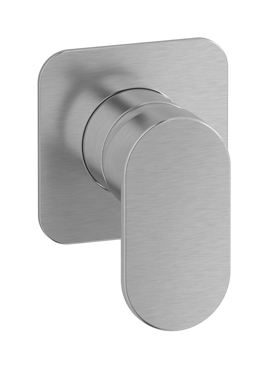 Внешние части встроенного смесителя на 1 потребителя WE ARE IB k2300ss Brushed Nickel K2