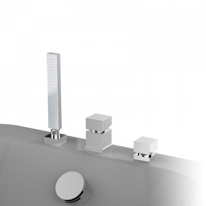 60231600 PREMIUM Смеситель для ванны для уступа Хром GRB MIXERS