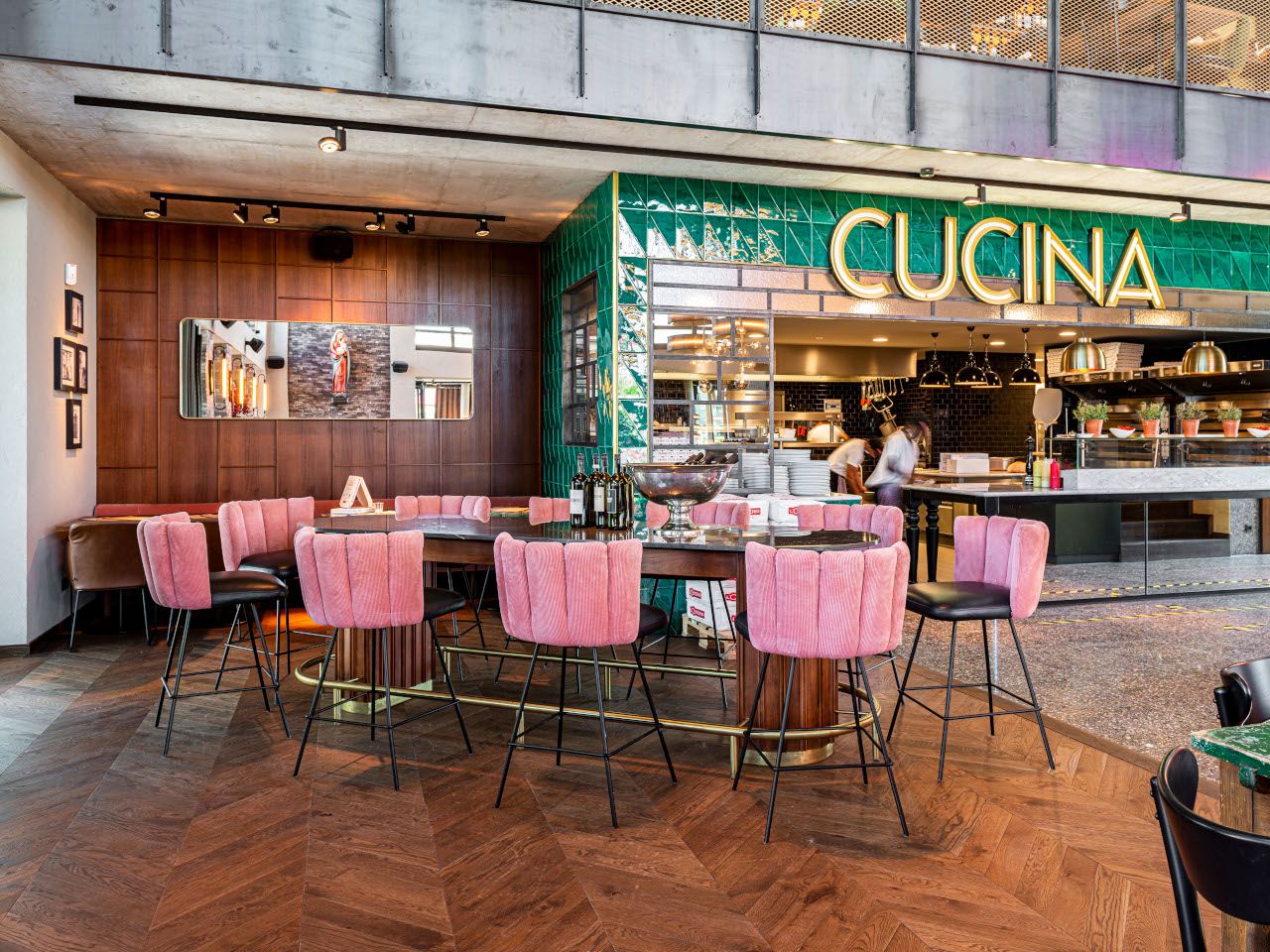 Кухонный стул со спинкой с подставкой для ног KFF ARCH-00058861 - Вид №2