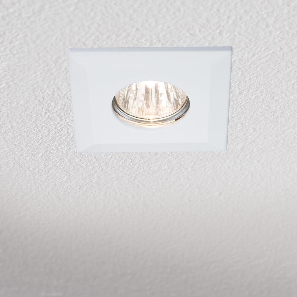 Уличный встраиваемый светильник 8х9х9 см белый Premium Line IP65 Quadro 93728 PAULMANN PREMIUM LINE IP65 00-3895914 Белый  - Вид №2