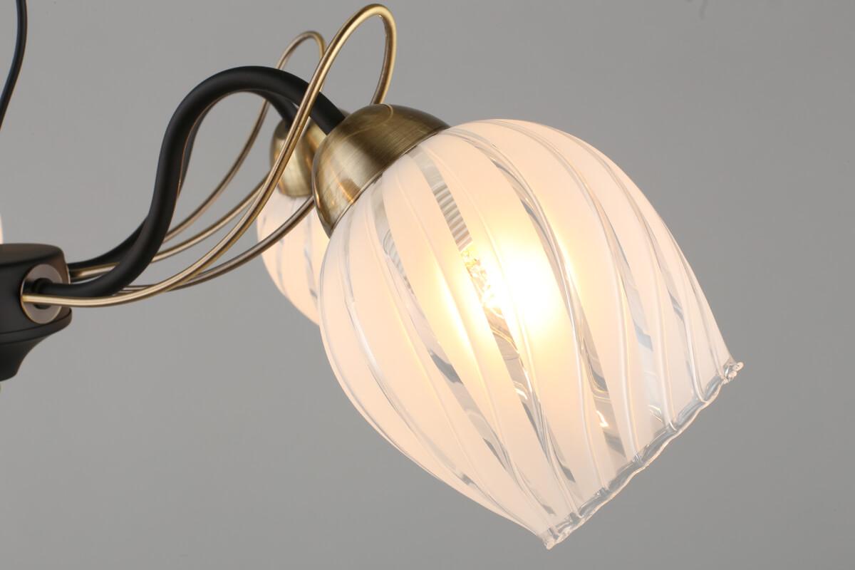 Потолочная люстра Omnilux Garda OML-65507-05 OMNILUX GARDA 328310 Белый;черный - Вид №2