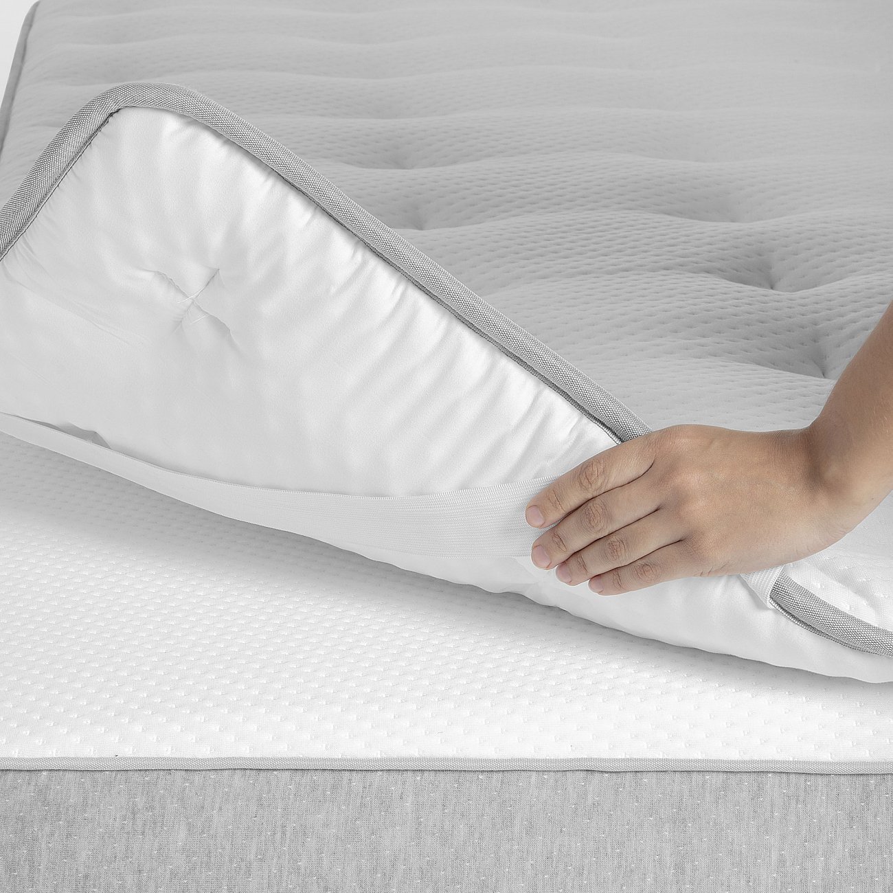 Наматрасник 190х90 белый Elia от La Forma LA FORMA ELIA 00-3865241 Белый - Вид №3
