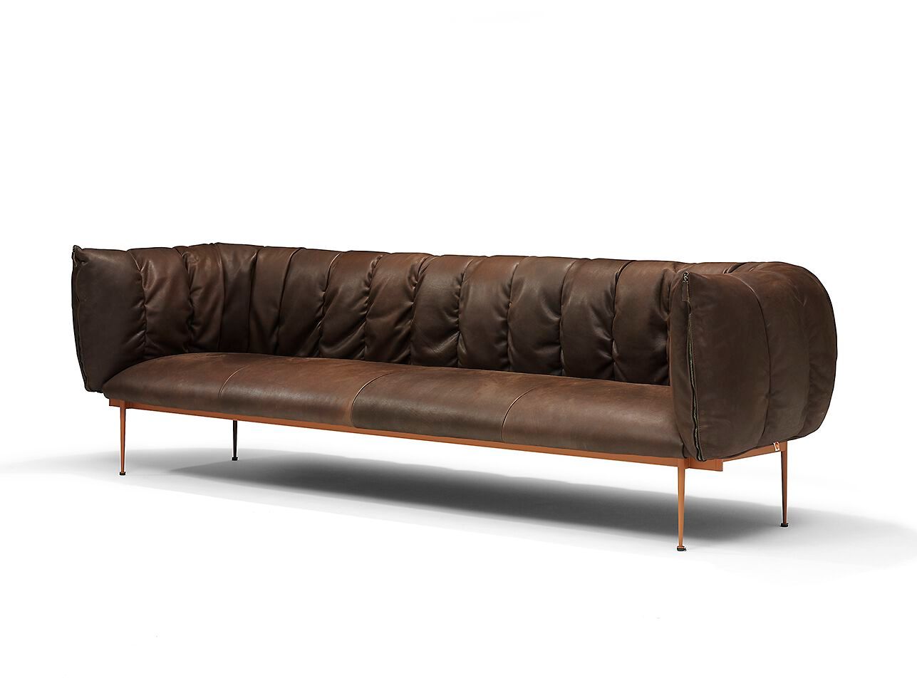 Кожаный диван Jess Puffer ARCH-00095597 - Вид №1