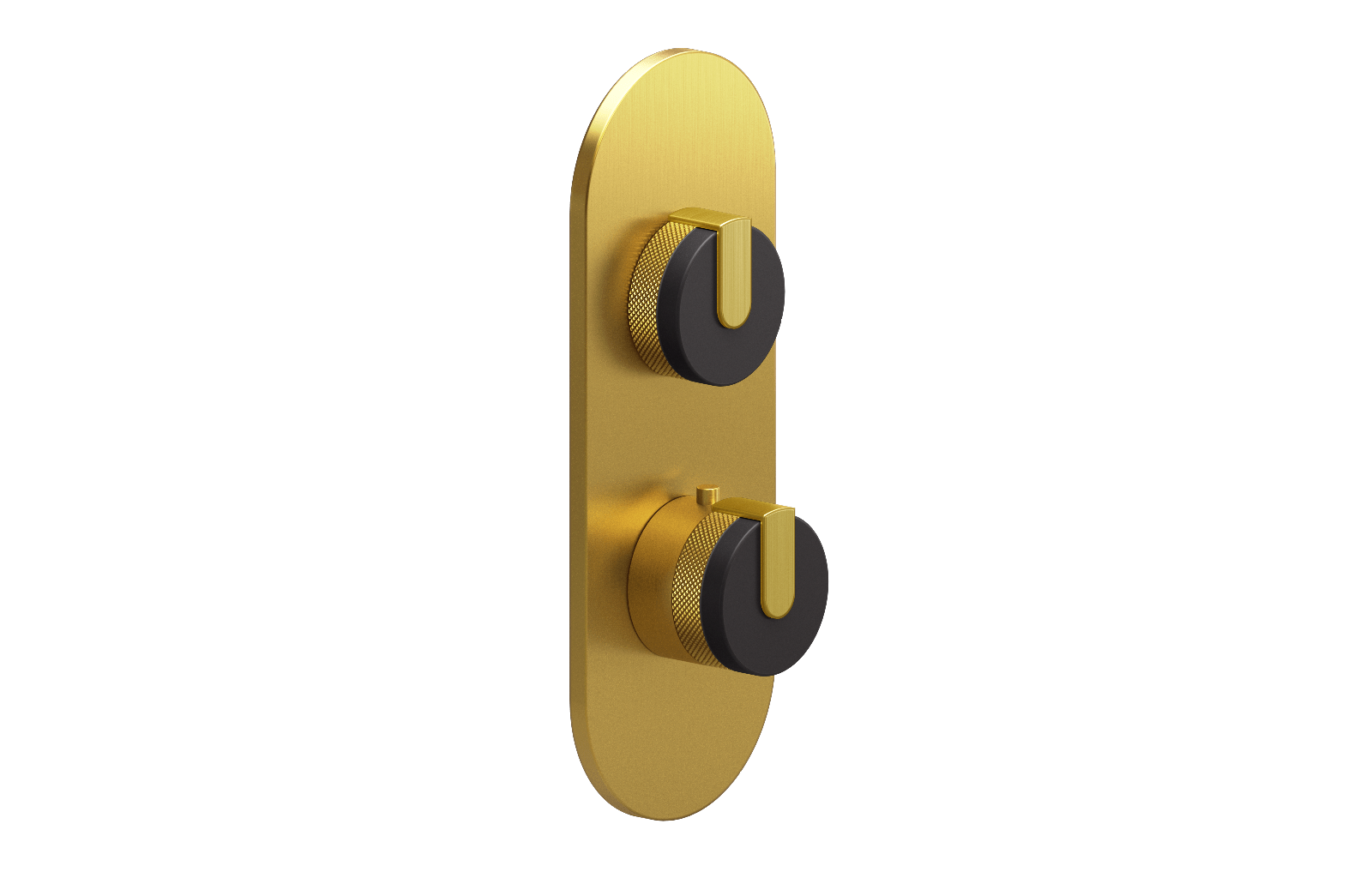 E-8026-R1GME0-L1BB-BAU-T Планка M-Series с 2 ручками - Внешняя часть GRAFF MOD+