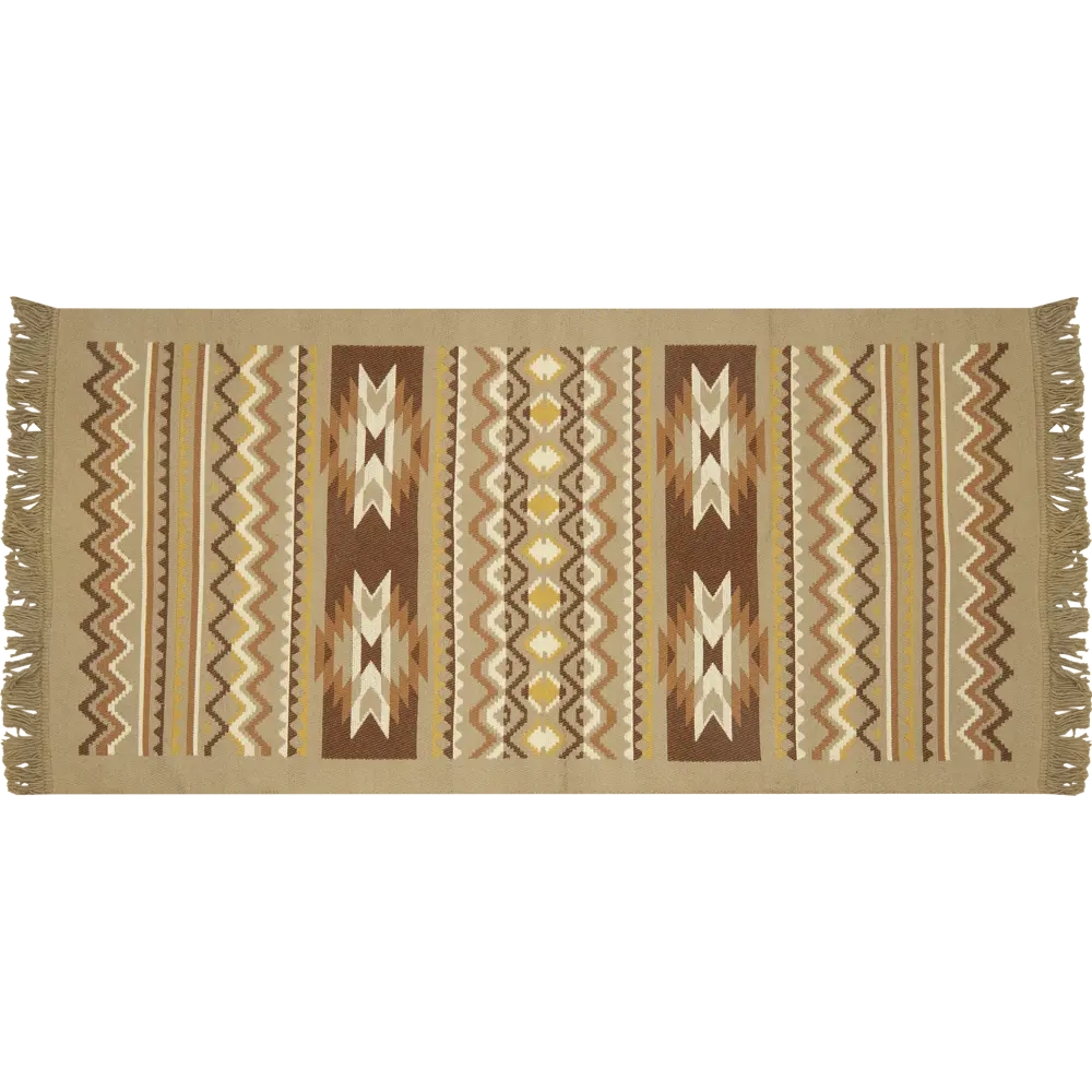 CTIM Килим 1914 B - Бежевый акриловый коврик с геометрическим узором 60x90 см 83518779 STLM-1041079 - Вид №1