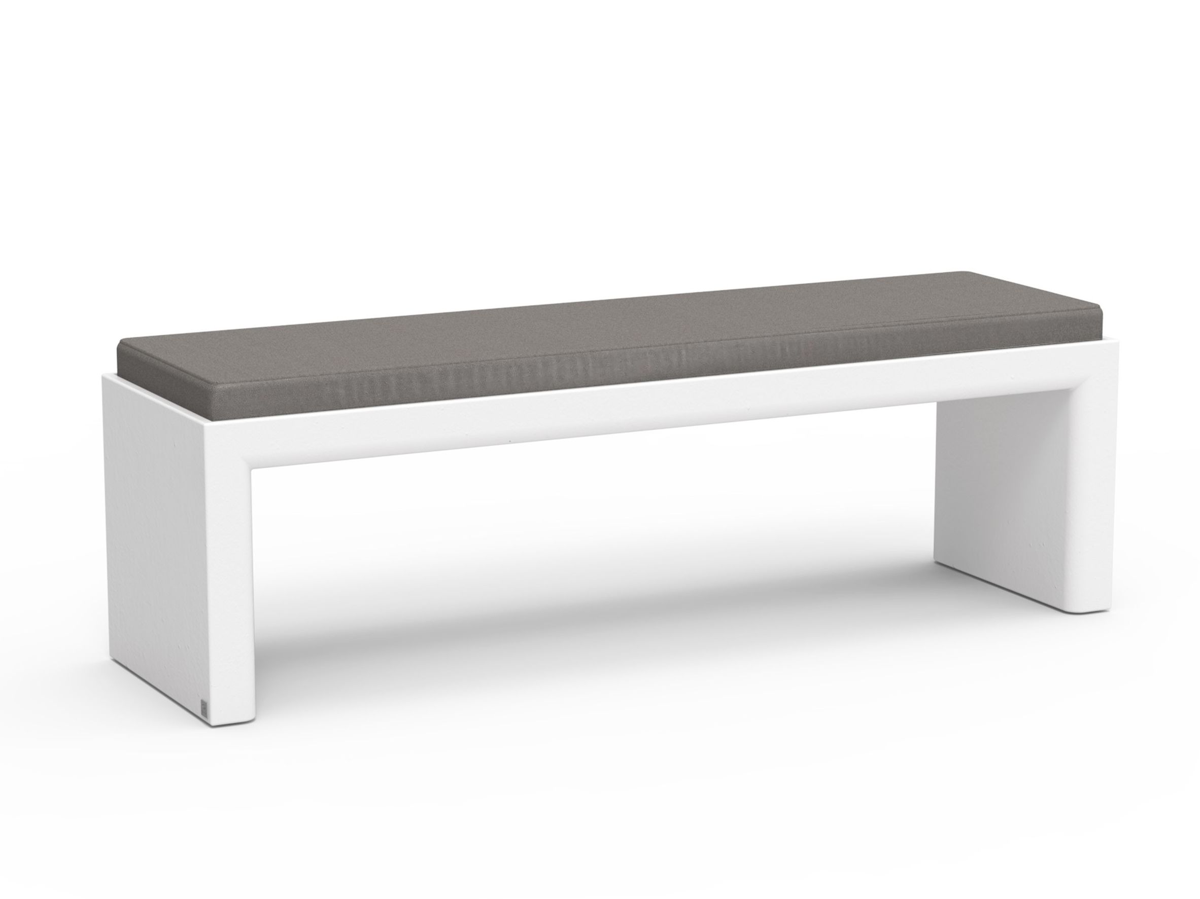 Садовая скамейка из стекловолокна GANSK квадрат ARCH-00096422