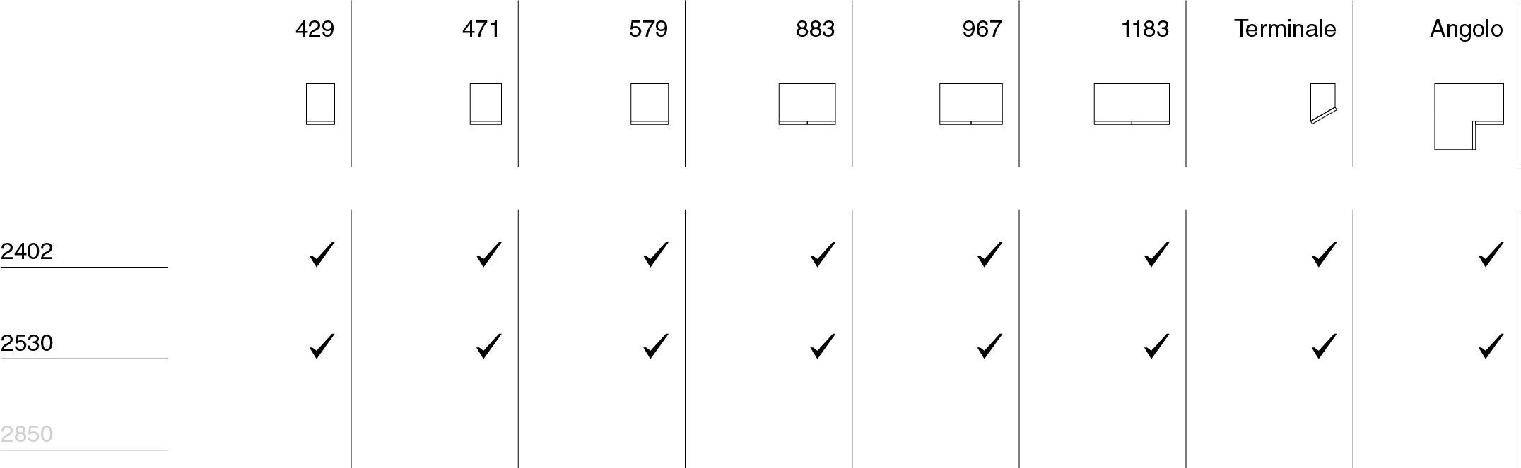 Деревянный секционный шкаф Santalucia Mobili DOUBLE BATTENTE ARCH-00077019 - Вид №5