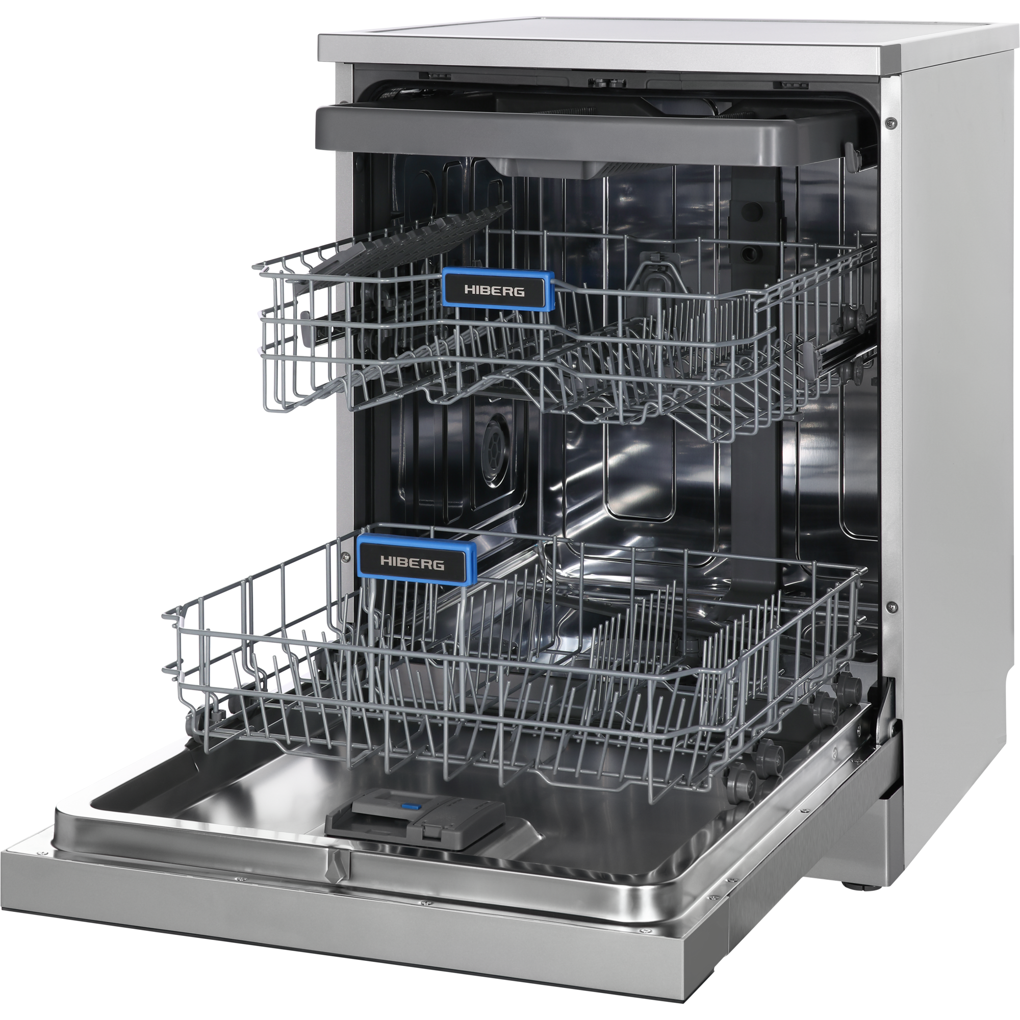9163324 Посудомоечная машина HIBERG F68 1530 LХ серебристый STDN-0046022 - Вид №1
