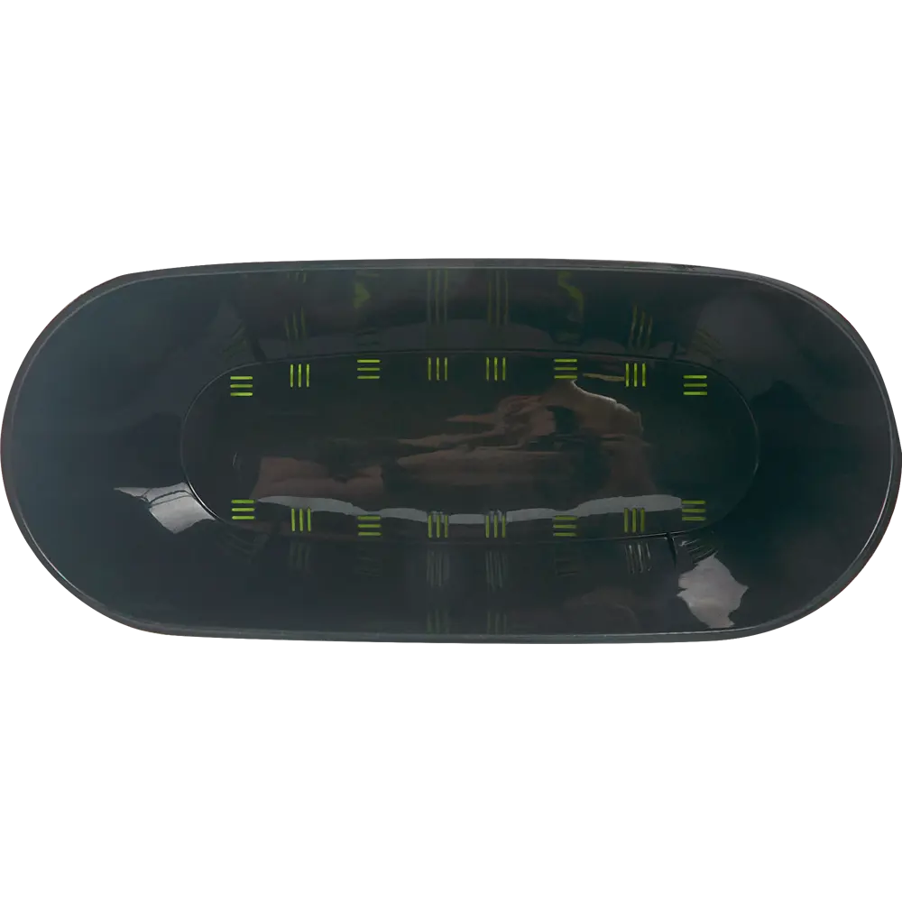 Горшок для цветов Homver Laurel 35.4x15.2x15 см v5 л пластик зеленый 85415003 STLM-2156920 - Вид №2