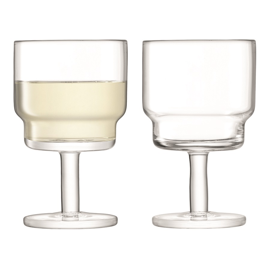 G1547-08-301 Набор из 2 бокалов для вина utility, 220 мл, прозрачный LSA International 
