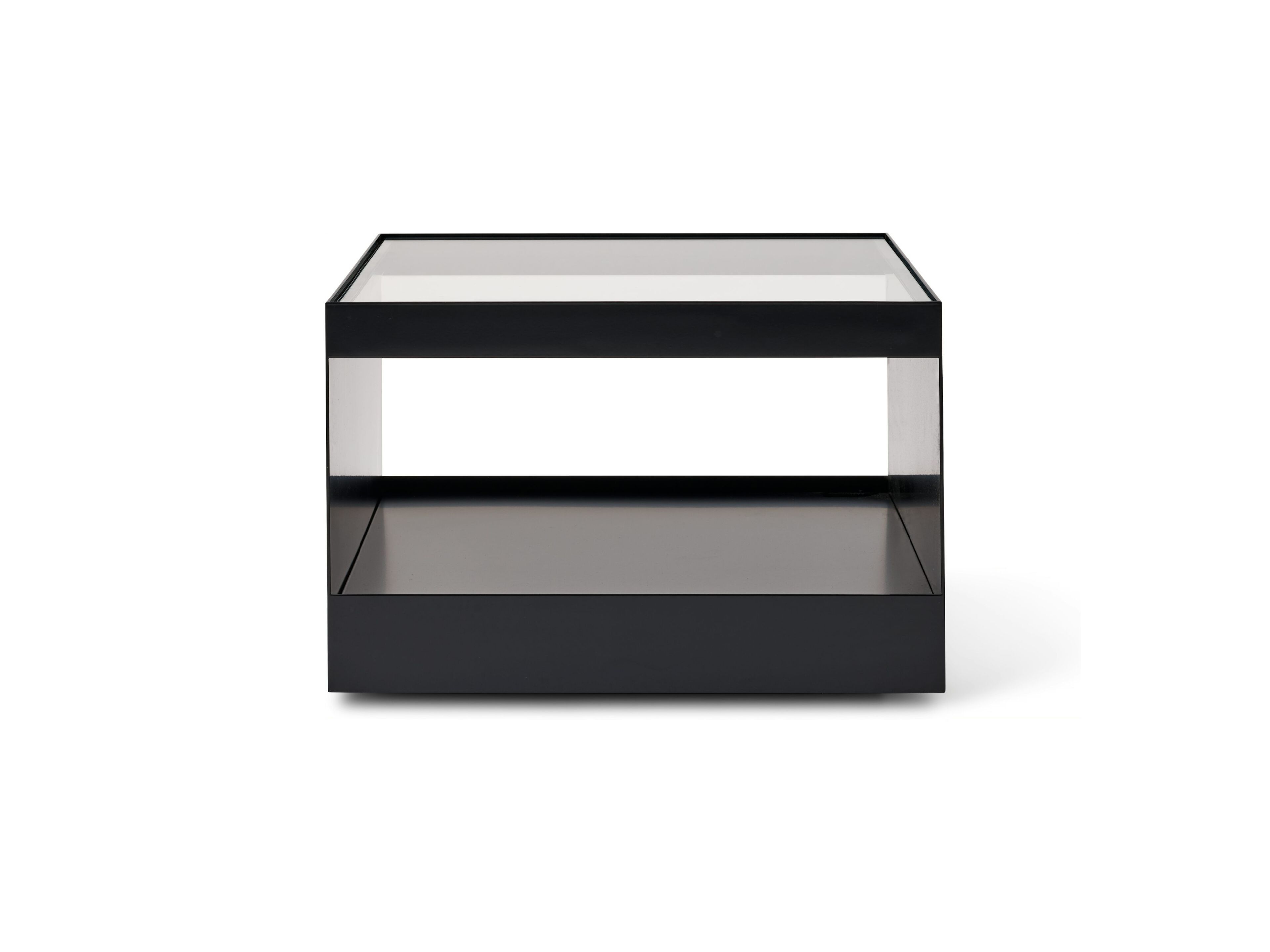 Квадратный стальной журнальный столик со стеклянной столешницей Knoll D'URSO OCCASIONAL TABLE ARCH-00149069 - Вид №6