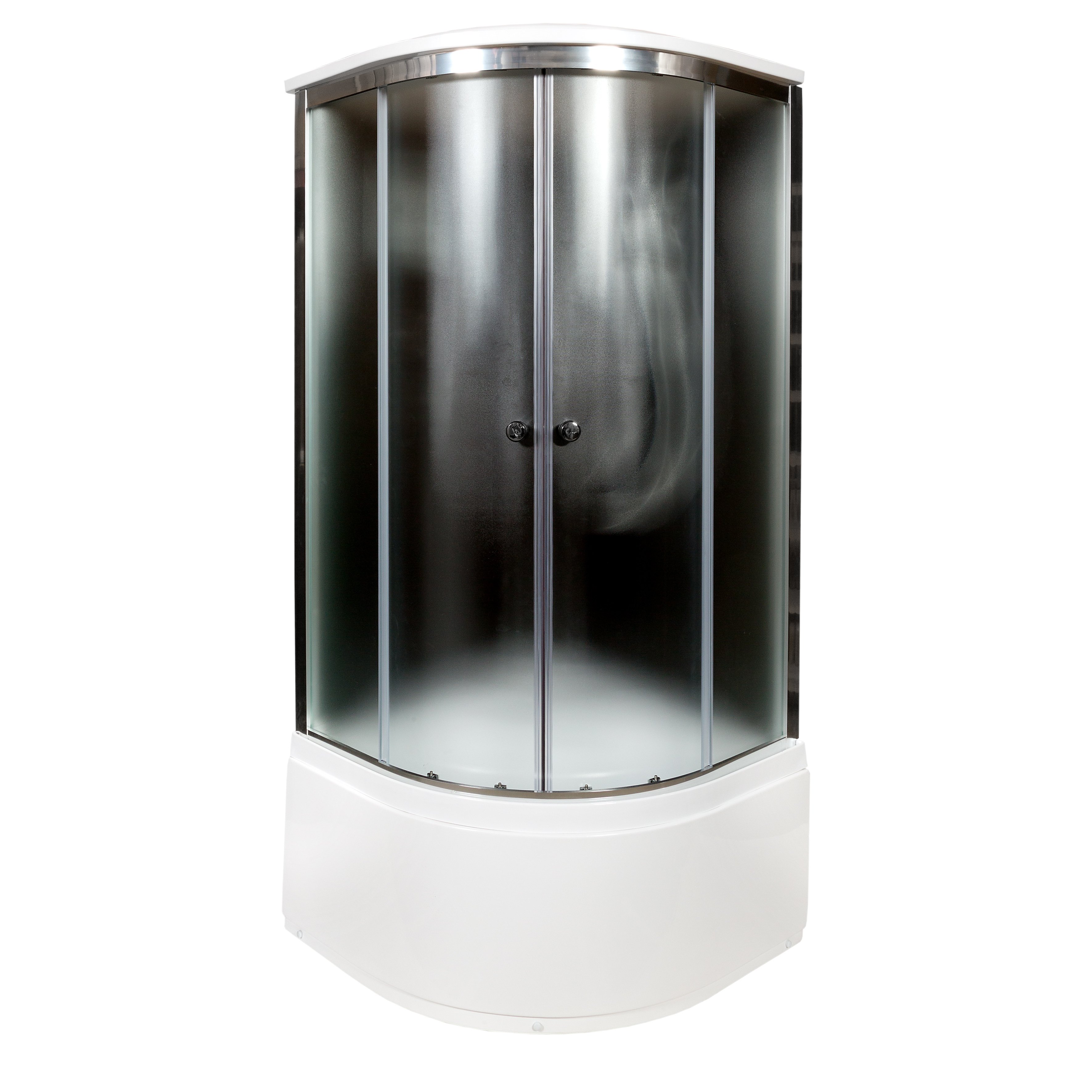 D08S+ эл. Душевая кабина DETO Серия D B90S BLACK - Вид №1